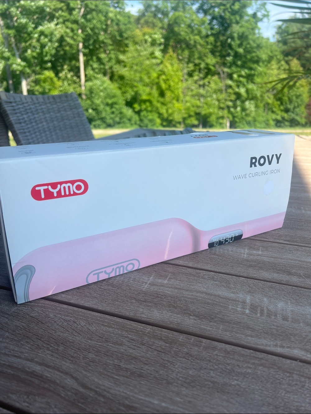 TYMO ROVY Wave Curling Iron - Pink